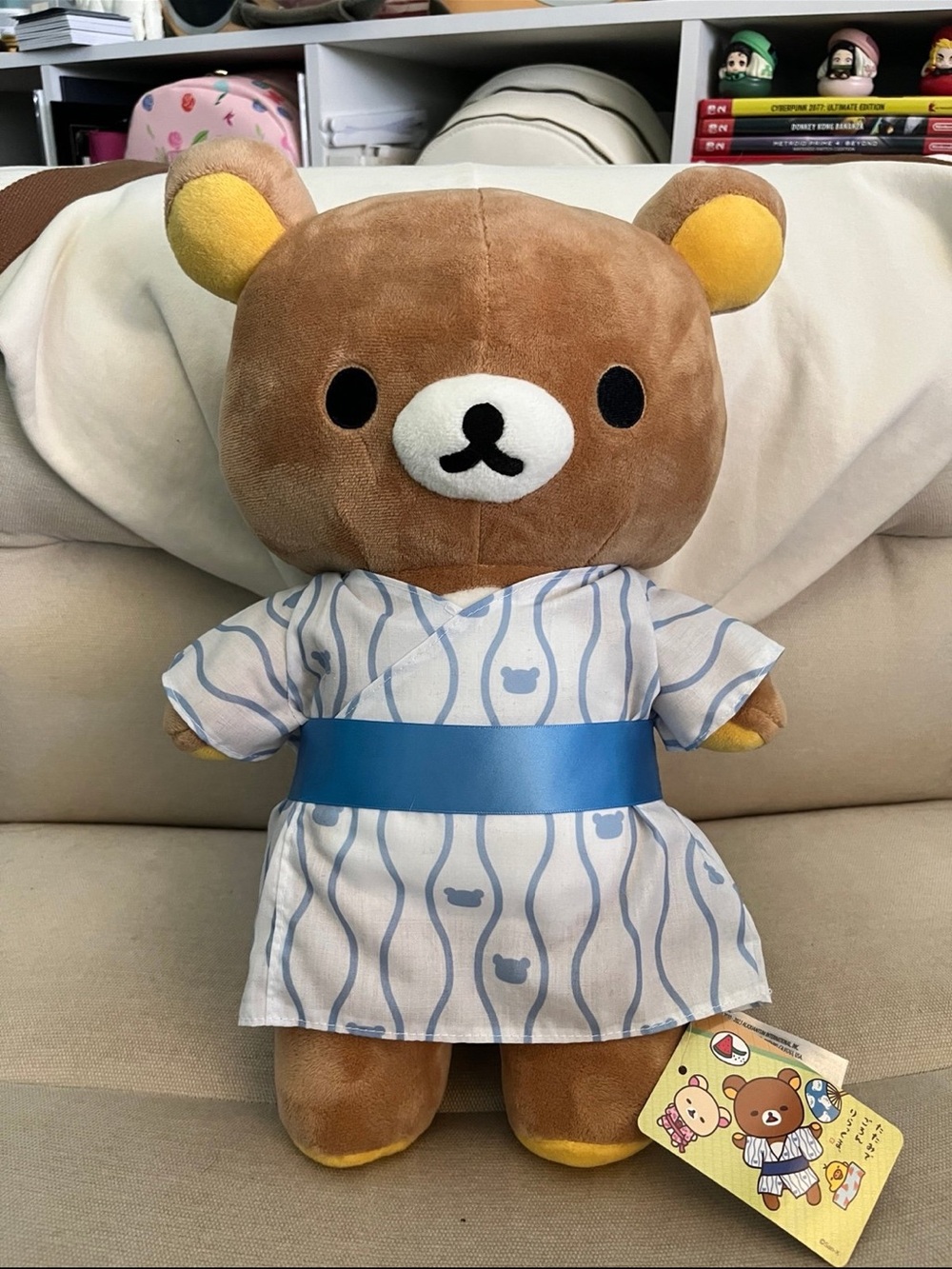 Rilakkuma in Blue Yukata